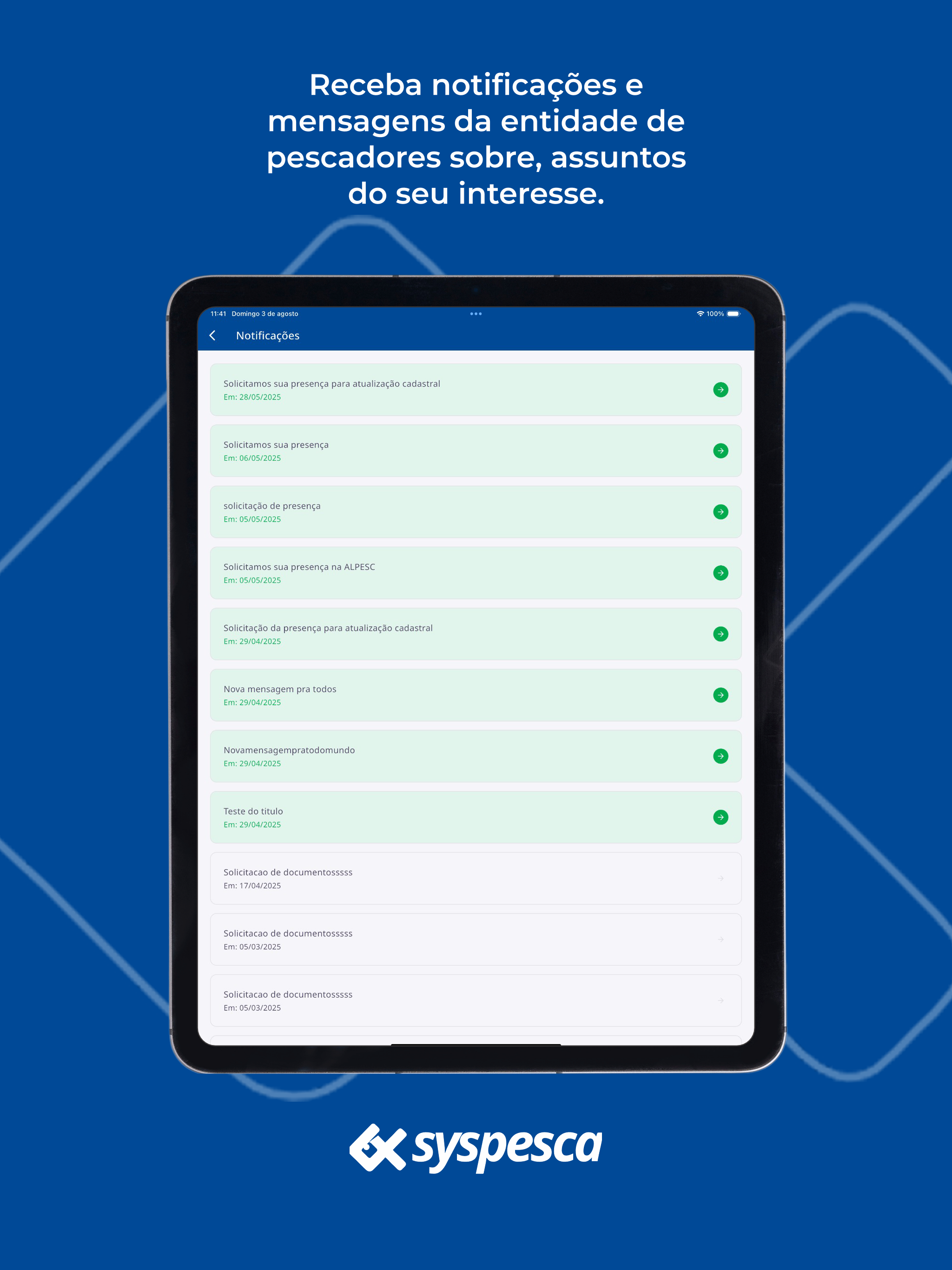 Syspesca screenshot 9