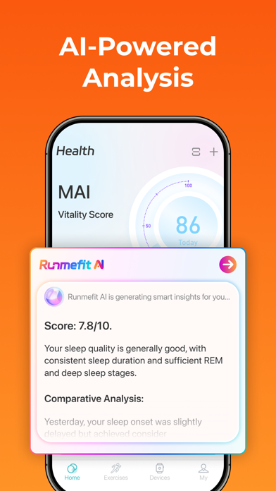 Runmefit iPhone screenshot 7 - Health & Fitness app
