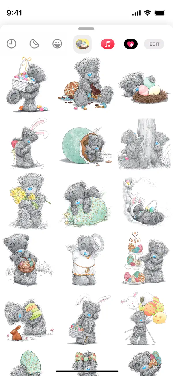 Screenshot #2 pour Me to You Easter Stickers