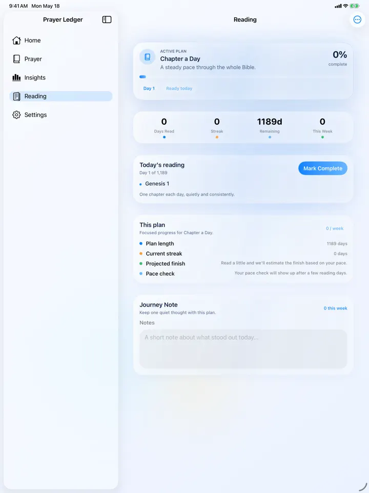 Prayer Ledger screenshot 8 of 12
