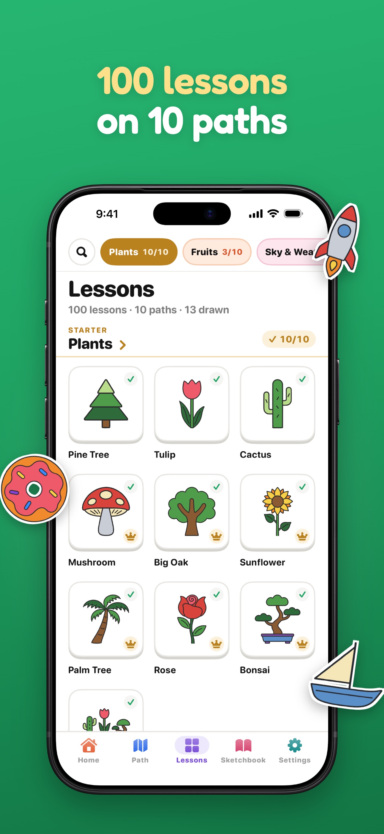 Screenshot 4 of Paper Coach: Learn to Draw