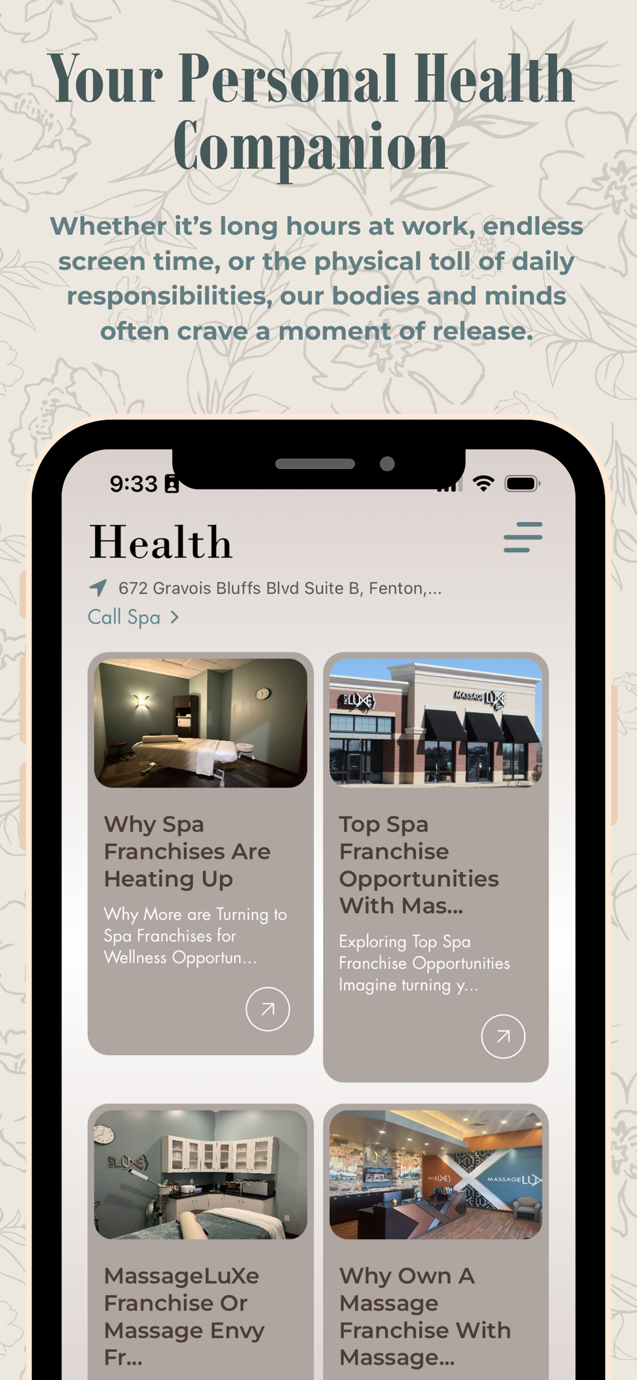 MassageLuXe screenshot 5