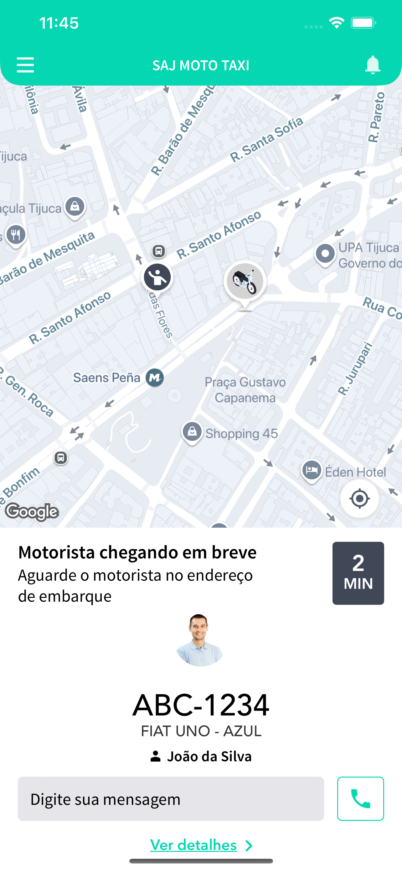 Saj Moto taxi