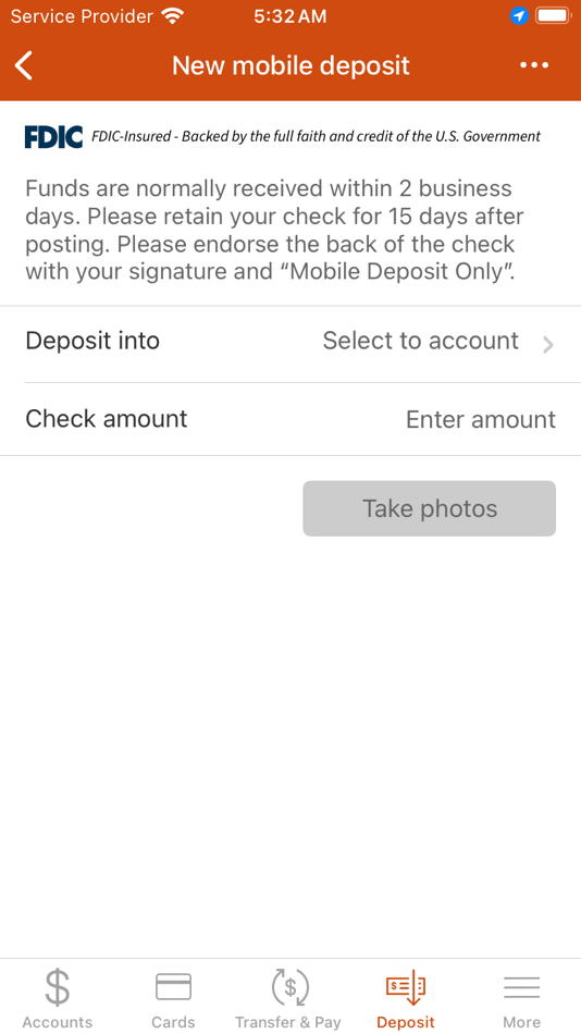 #5. Unity Bank Mobile (iOS) 由: Unity Bank Wisconsin