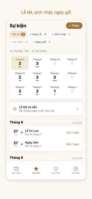 Lịch Nhà Mình screenshot 2