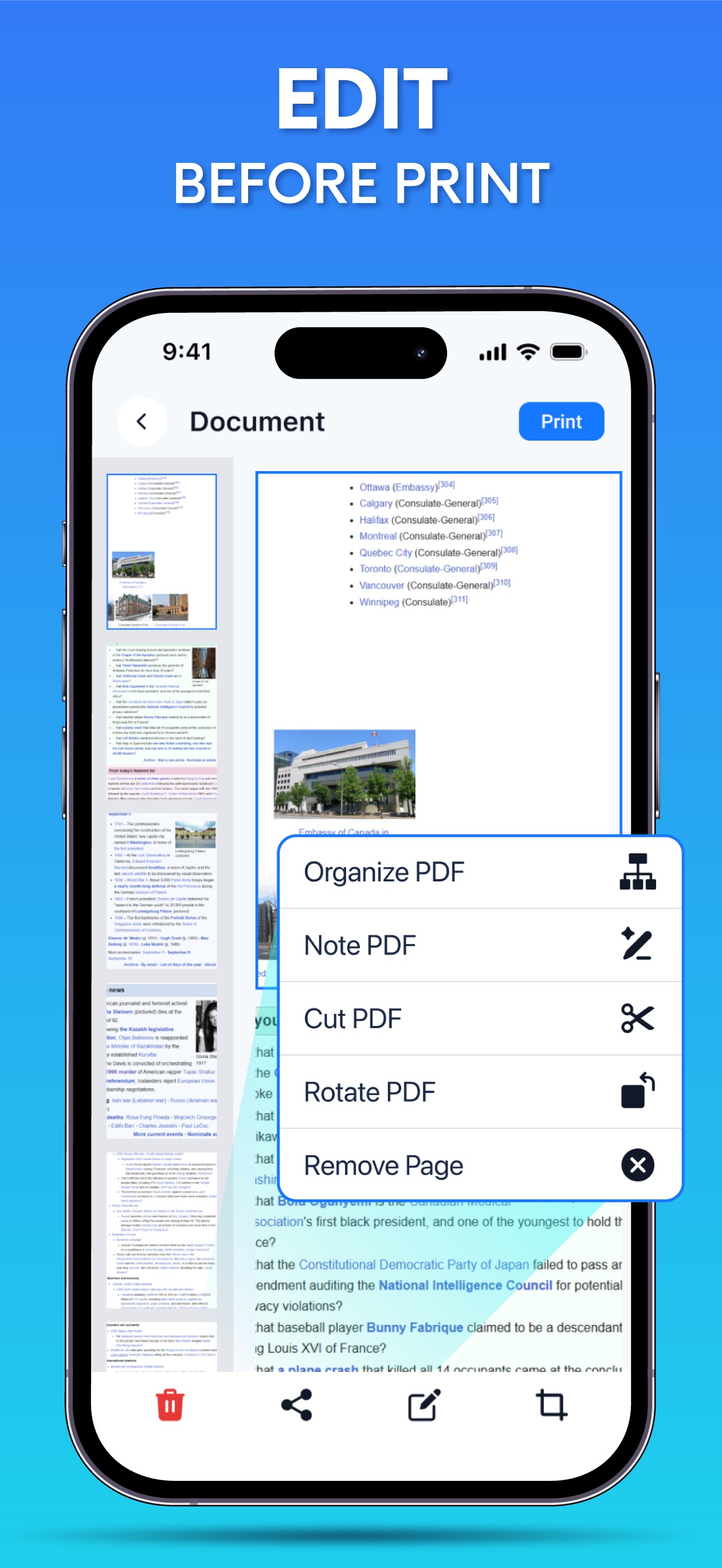 Screenshot 2 of Smart Printer App - Print PDF