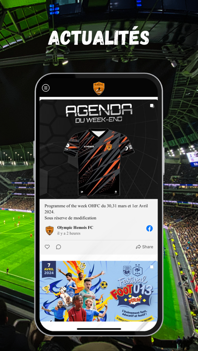 Olympic Hemois FC Screenshot