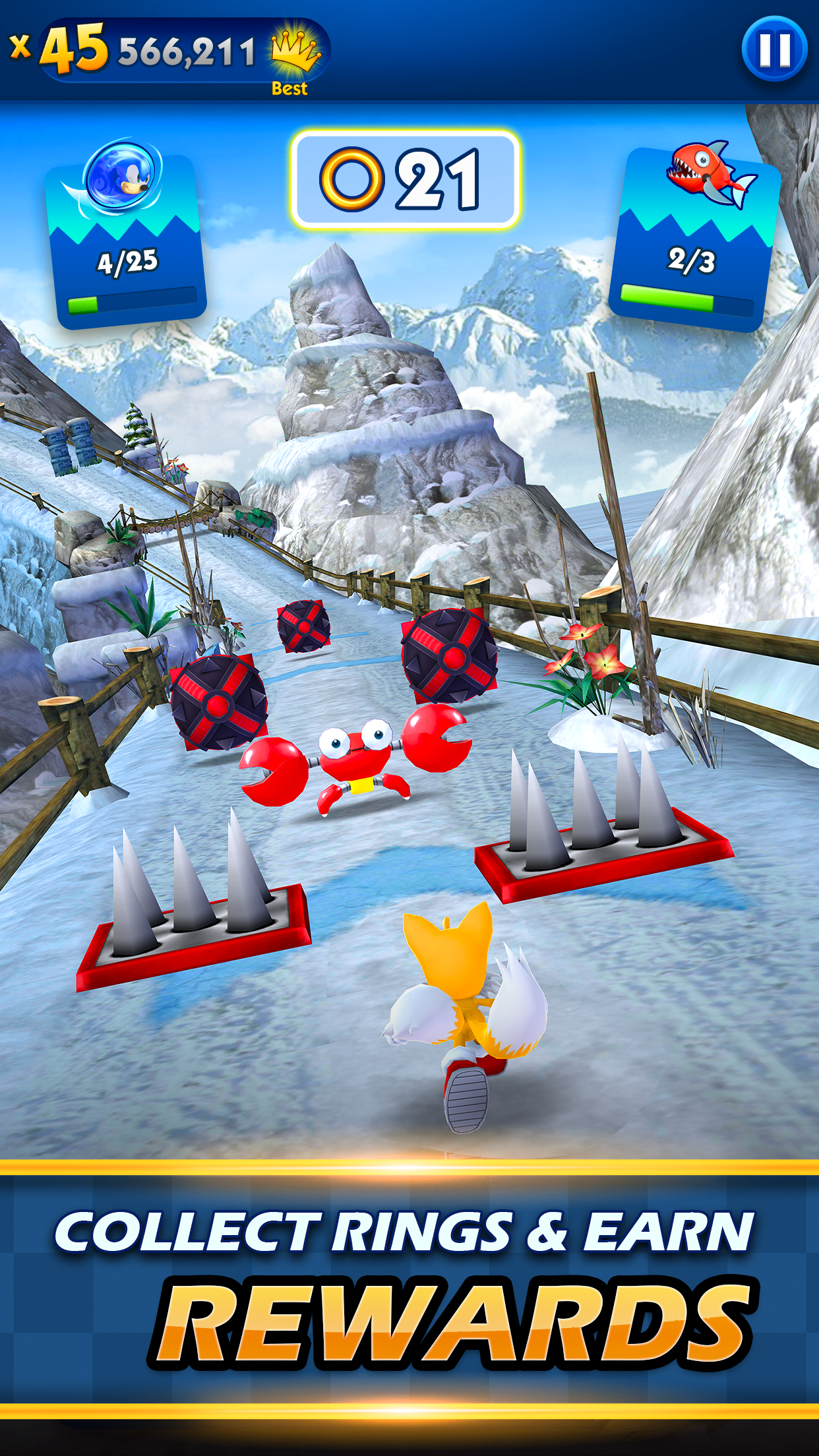 Sonic Dash: Fun Endless Runner screenshot 6