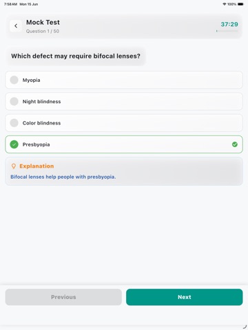 Grade 10 Physical Science iPad screenshot