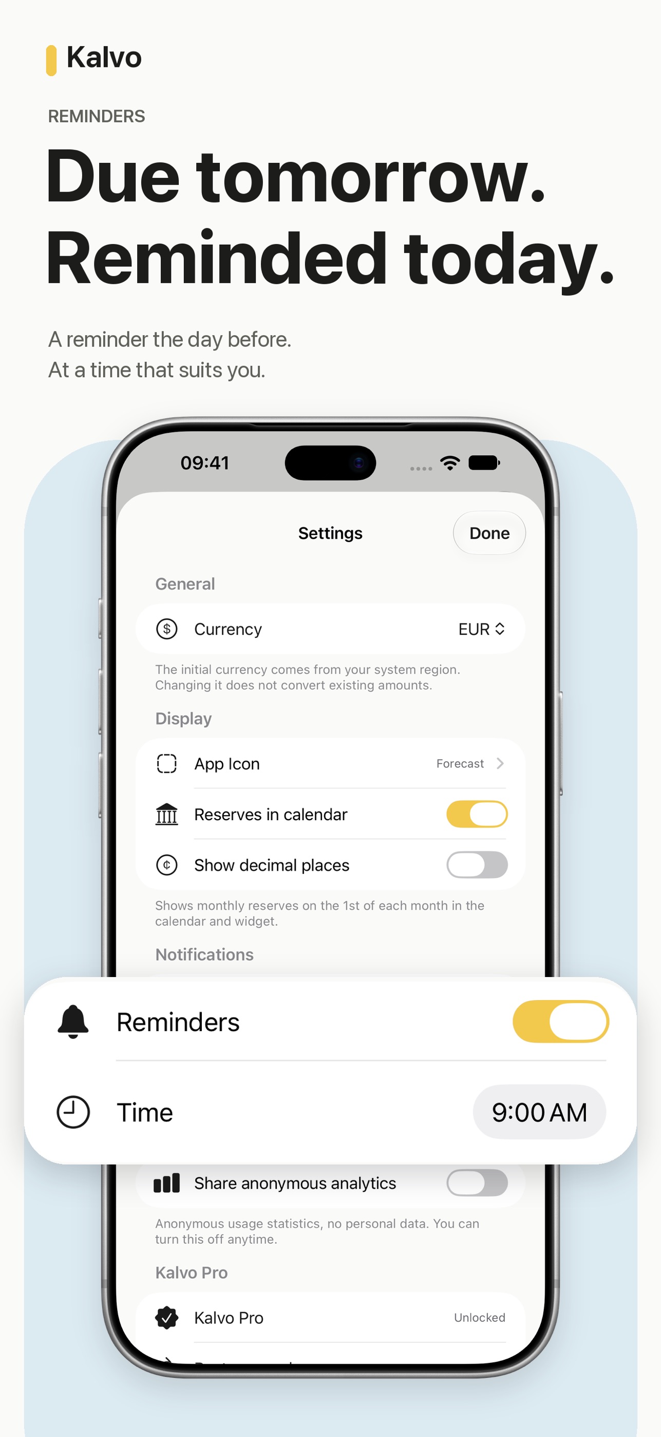 Screenshot 5 of Kalvo: Bill Organiser