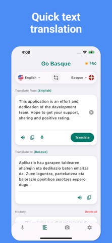 Basque Translator : Voice Screenshot 5 of 6