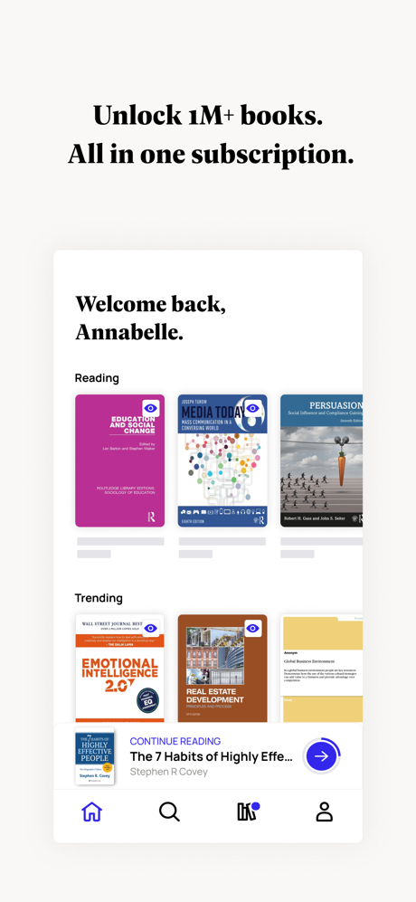 Perlego: Books & Textbooks screenshot 1