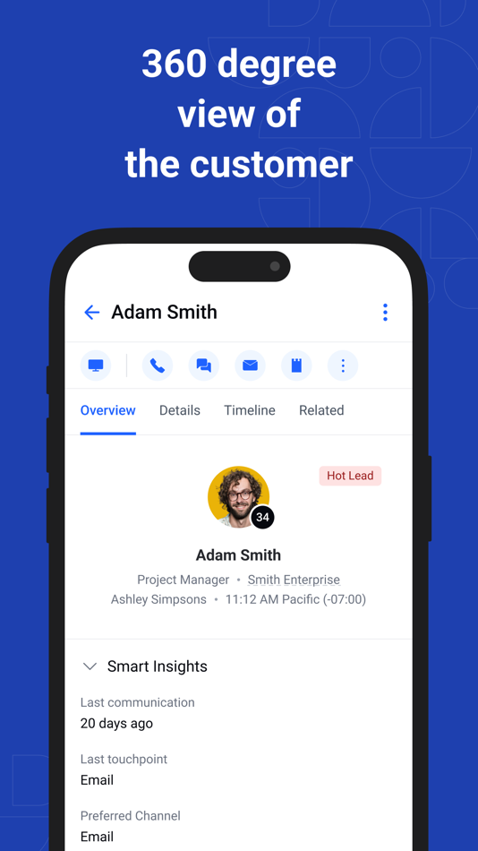#2. Salesmate – Sales CRM (iOS) Przez: RapidOps Inc.