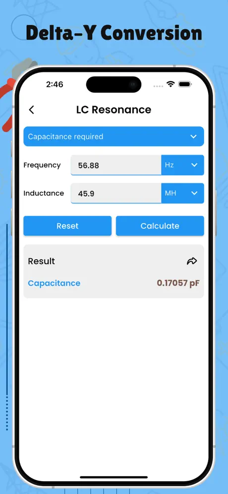 Electrical Calculation Tools screenshot 4