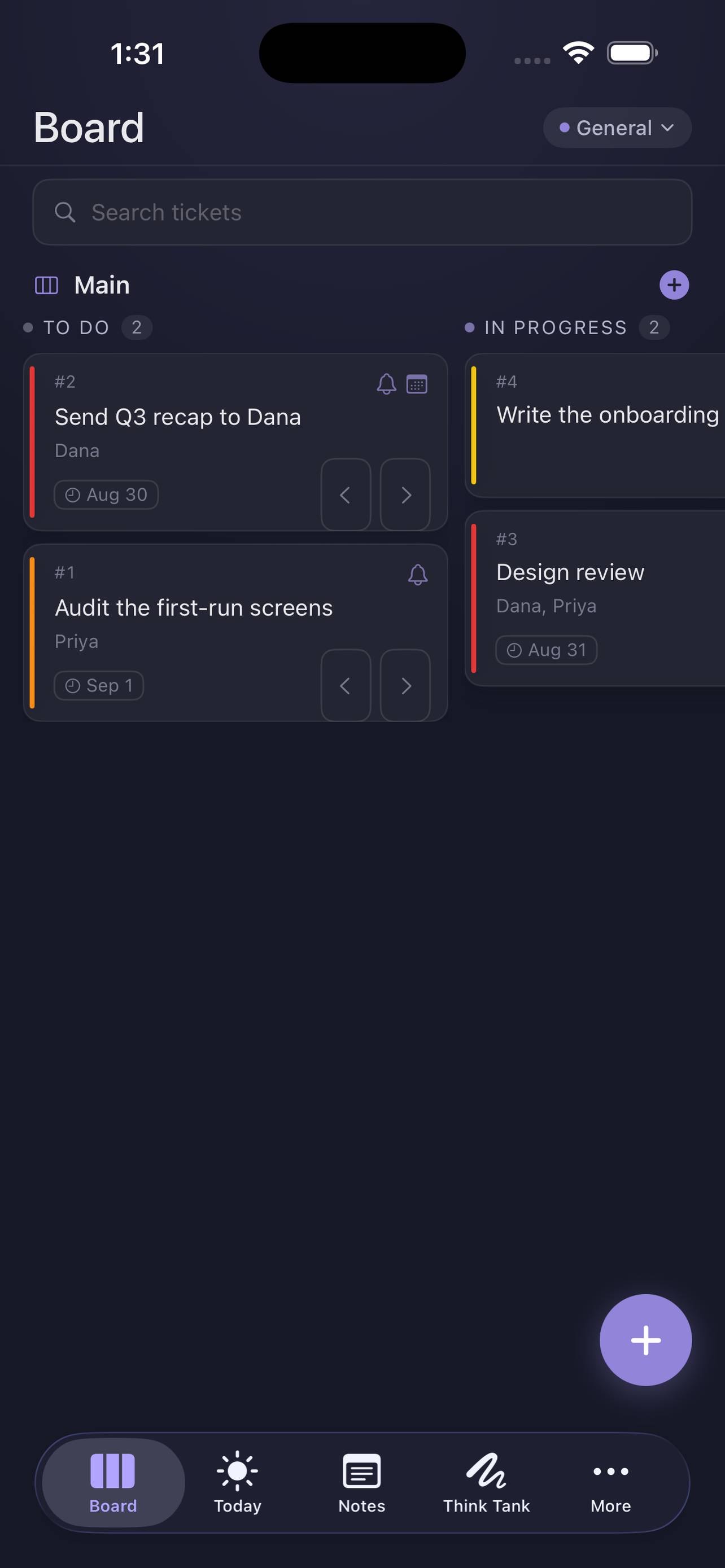 Screenshot 3 of Ledger Boards