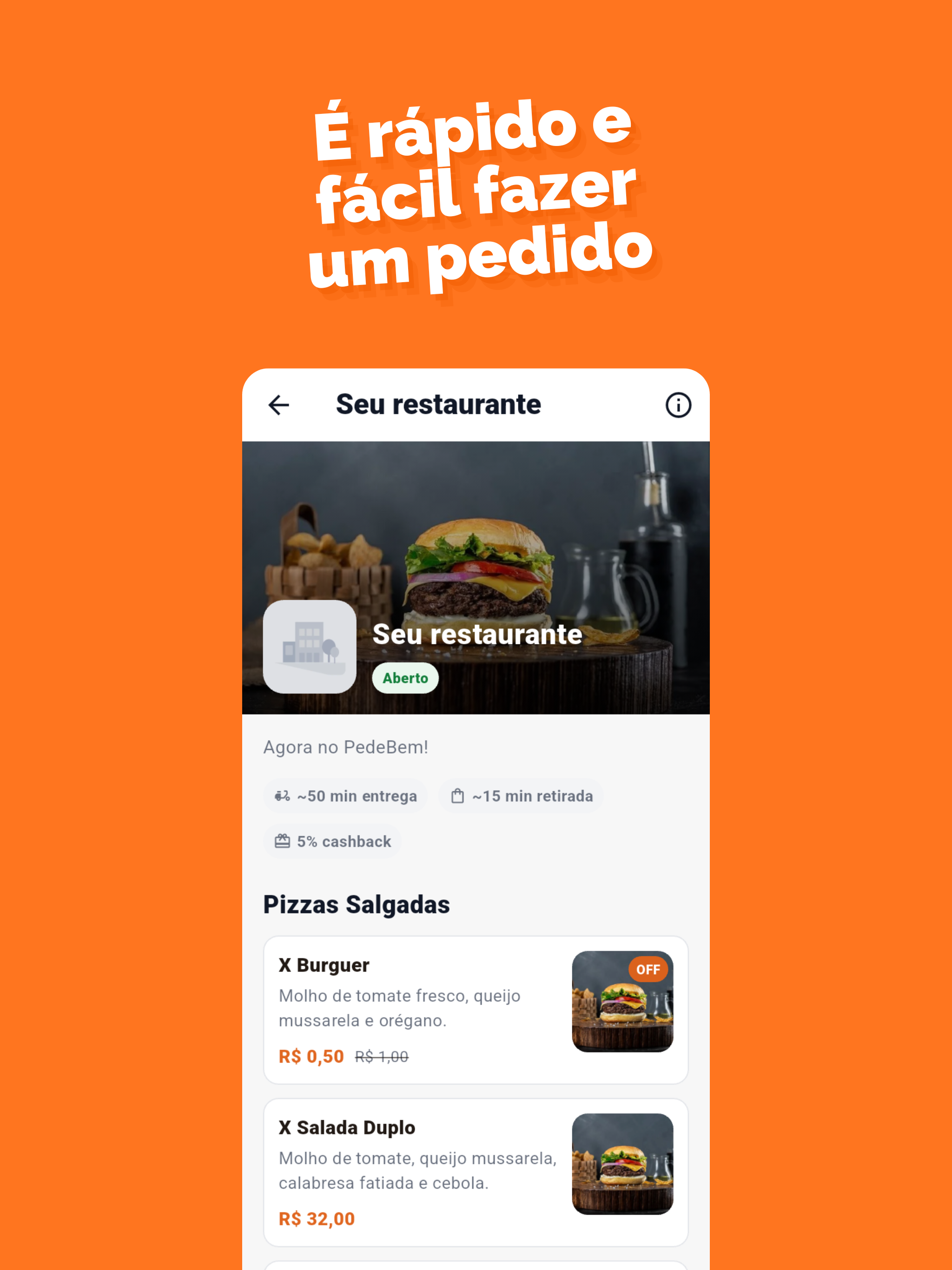 PedeBem - delivery em casa