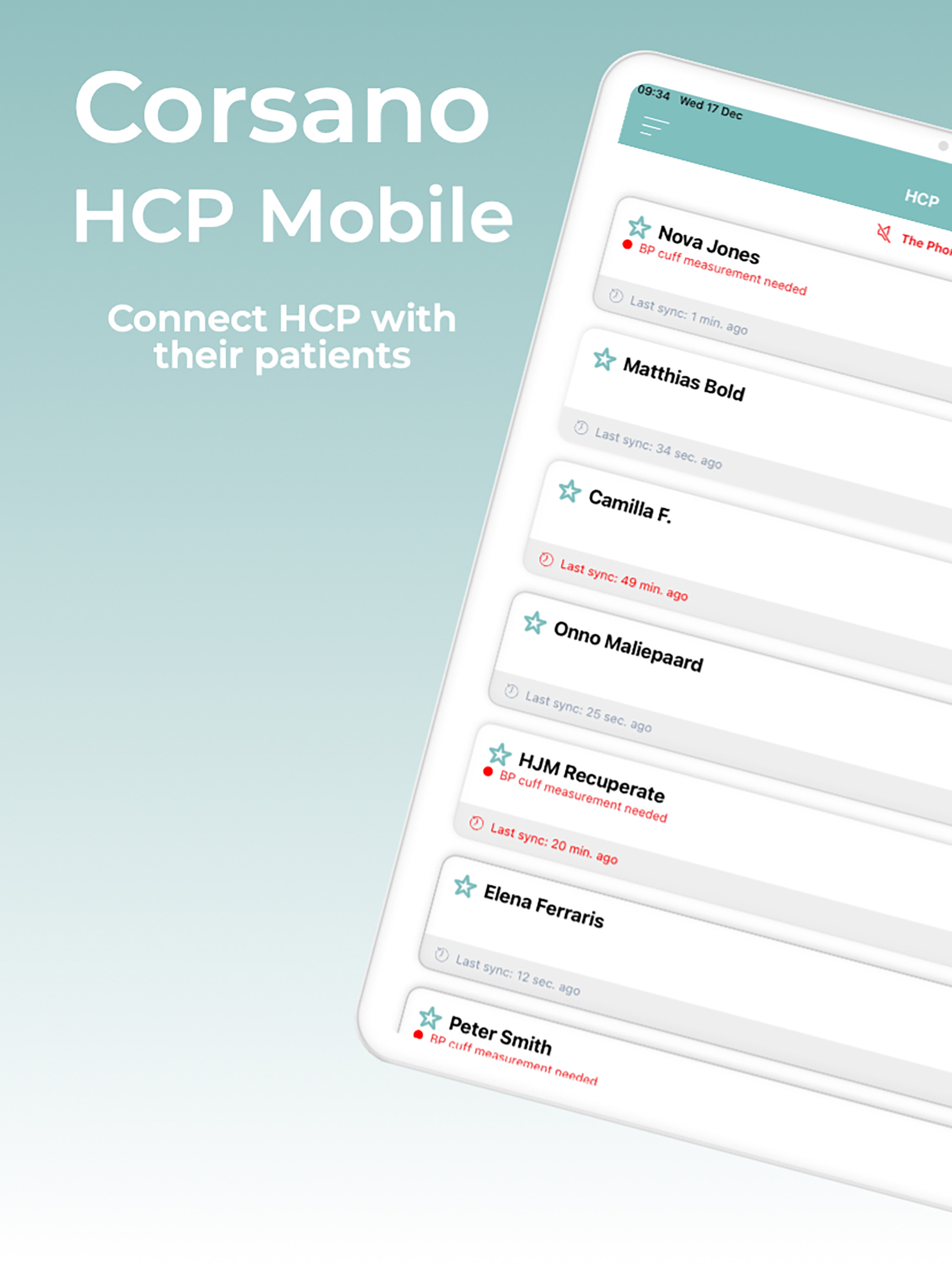 Corsano HCP Mobile