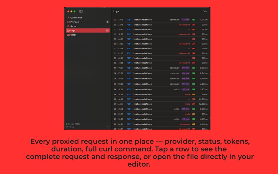 #5. ClawRelay (macOS) Által: Rajiv Singh