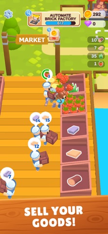 Oki Squad: Idle Adventure iPhone screenshot