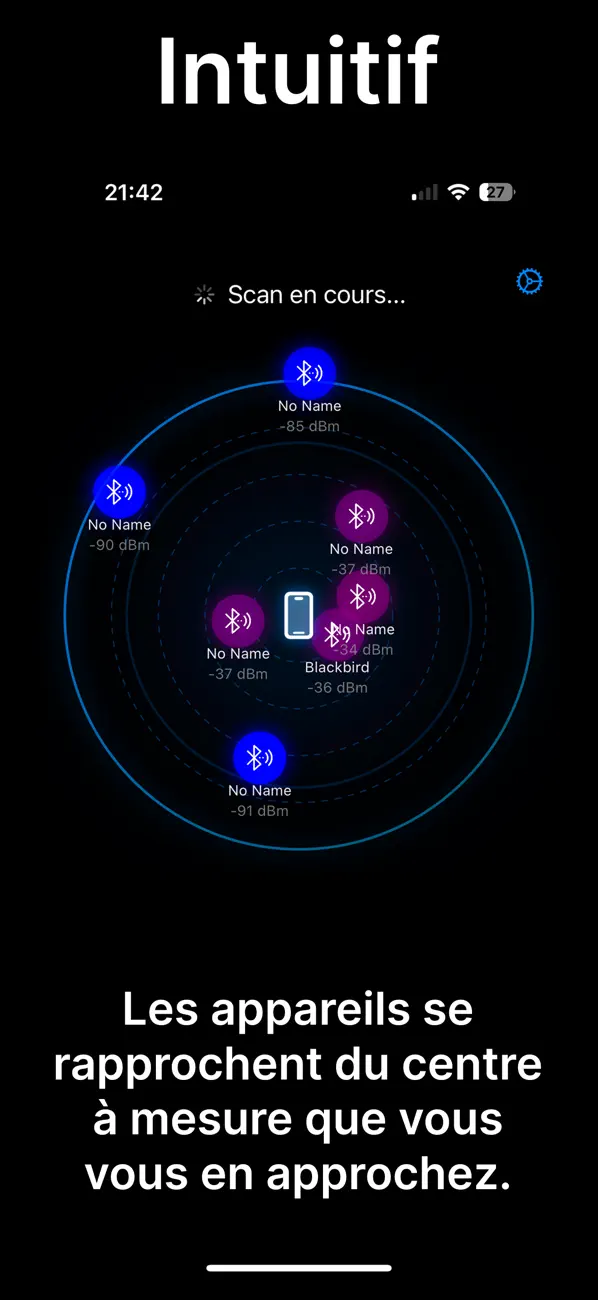 Screenshot #2 pour Find Bluetooth