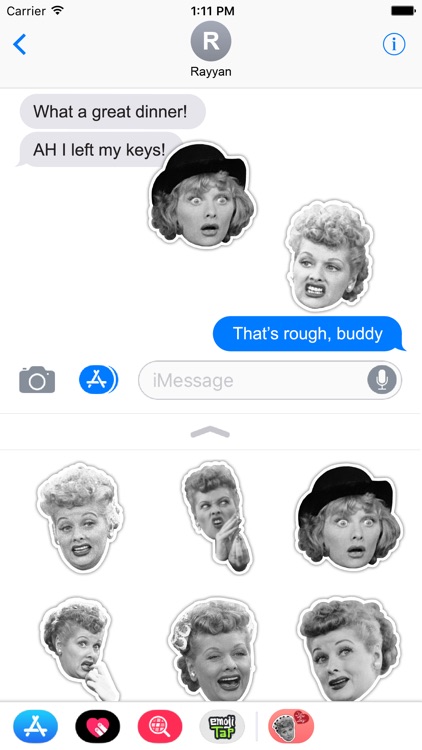 I Love Lucy: Emojis