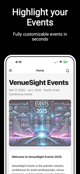 VenueSight Events Screenshot 1 of 10