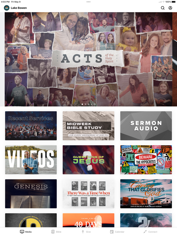 Screenshot #4 pour Lake Bowen Church App