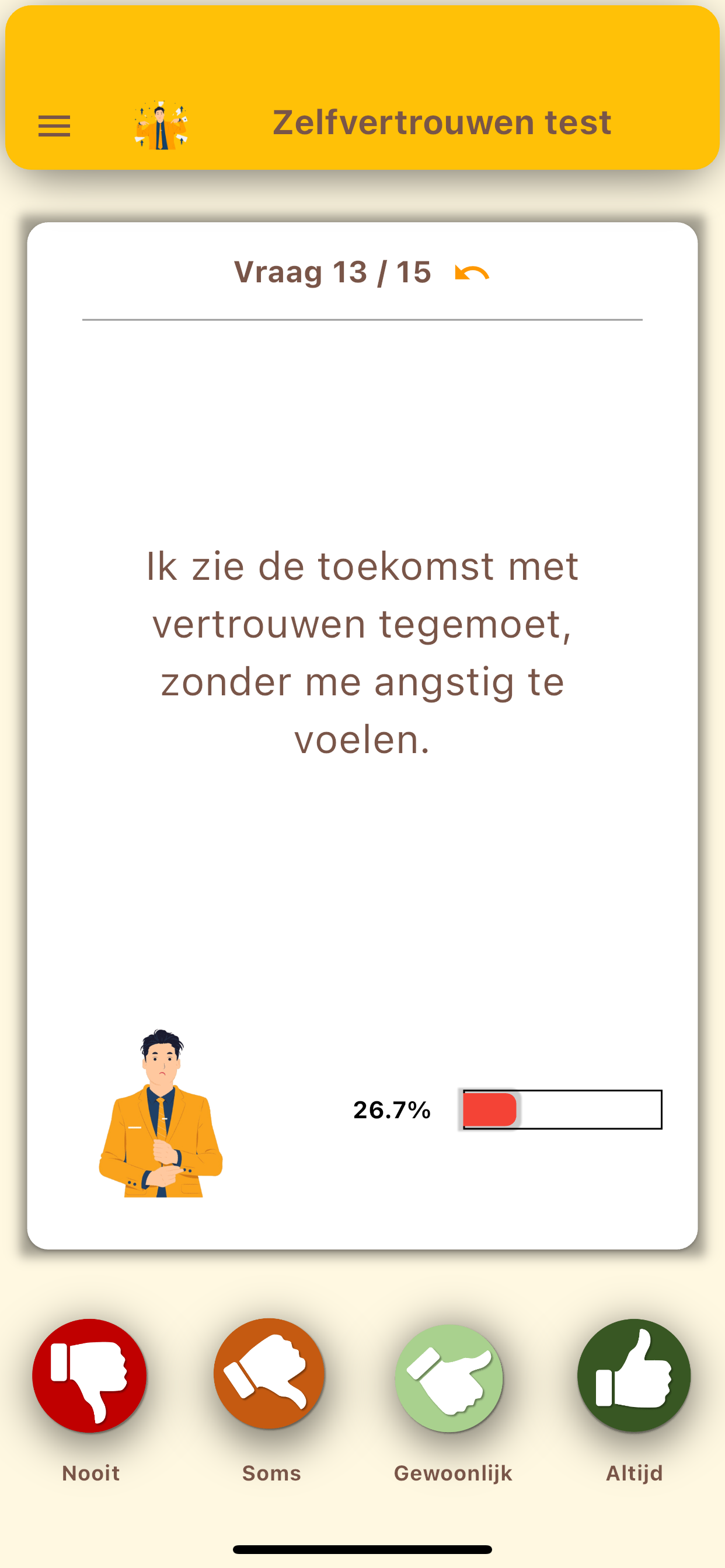 Zelfvertrouwen