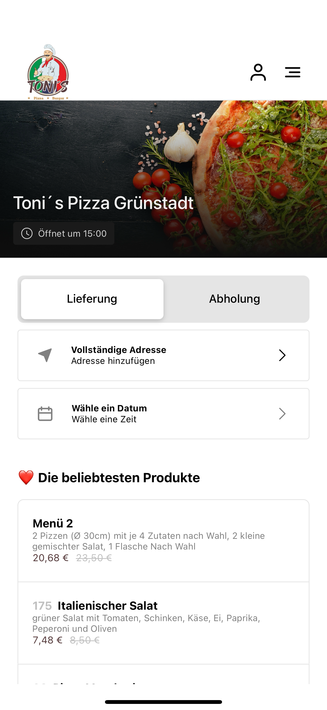 Toni´s Pizza Grünstadt screenshot 3