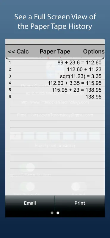 Paper Calc Office screenshot 6 of 6