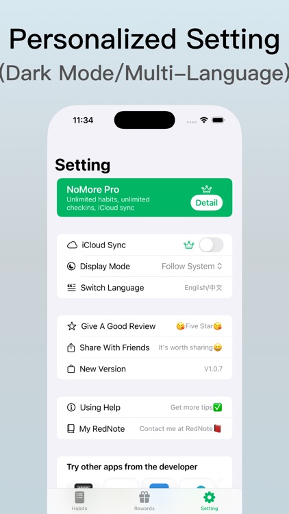 NoMore - Quit Your Bad Habit screenshot-8
