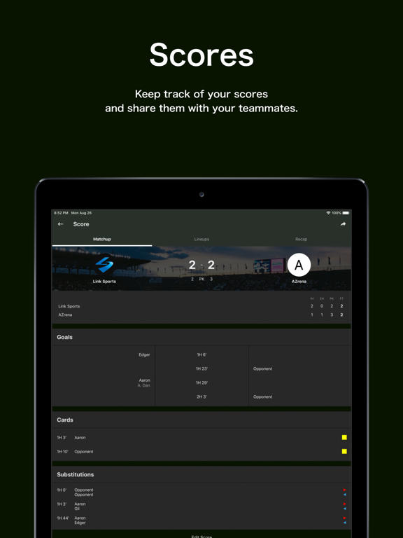 Screenshot #4 pour TeamHub - Manage Sports Teams