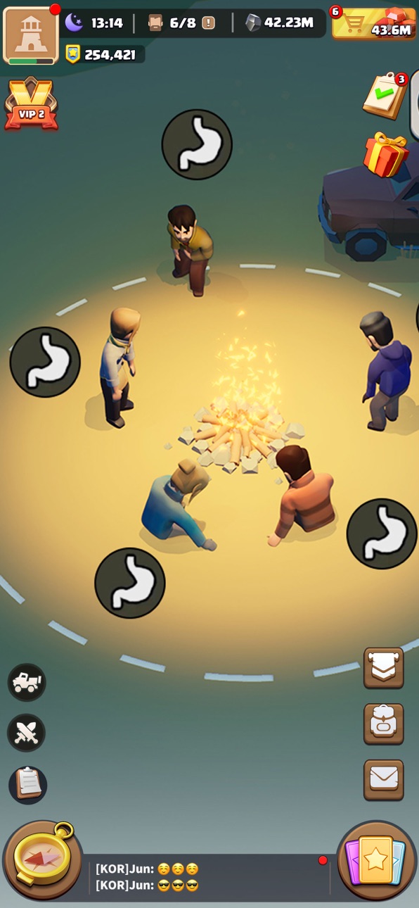 Dark War: Survival VN Hack screenshot 1 - iOS game interface