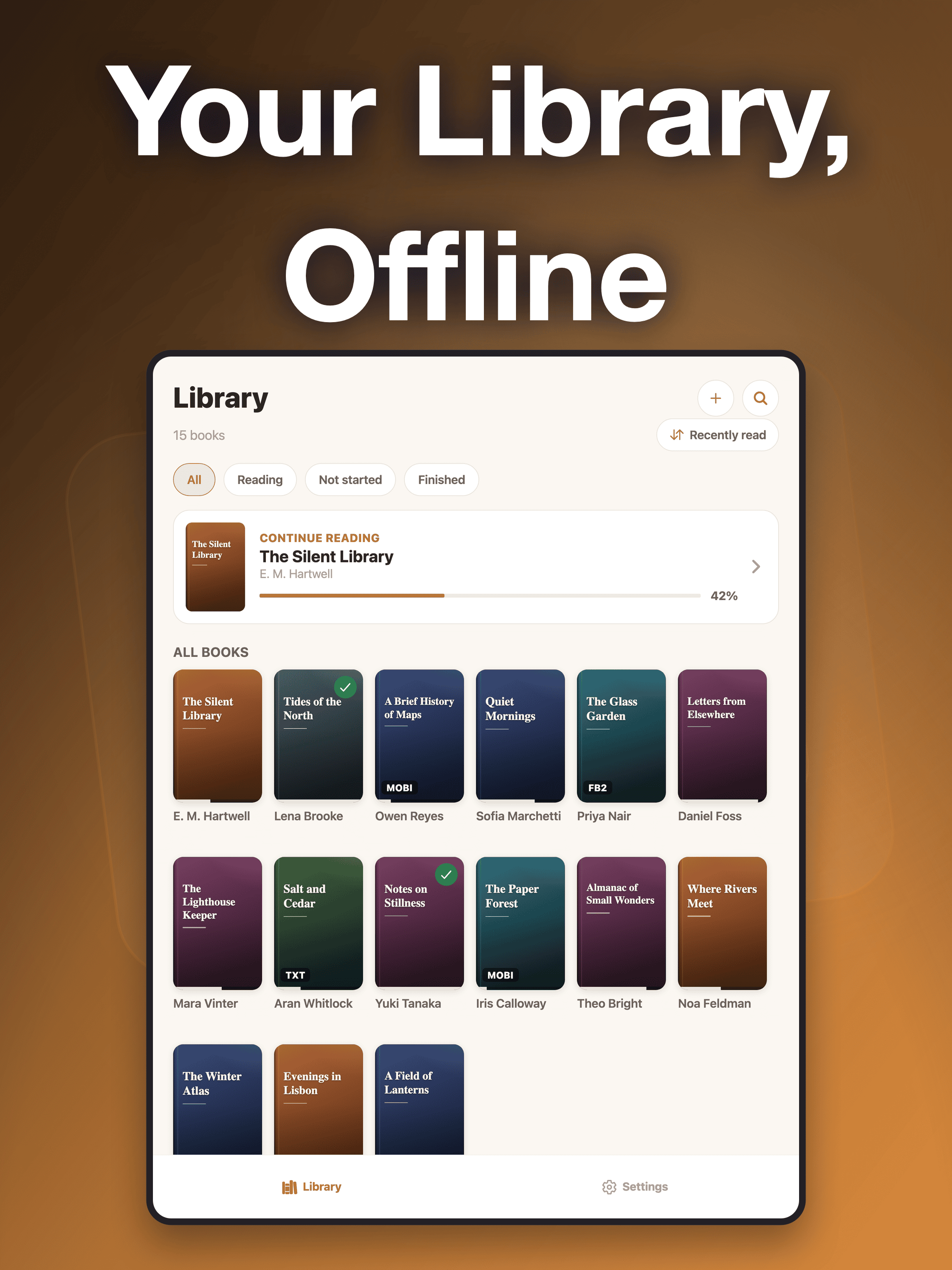EPUB Reader: eBook & FB2 screenshot 7