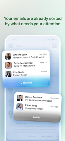 Upstream - Email screenshot