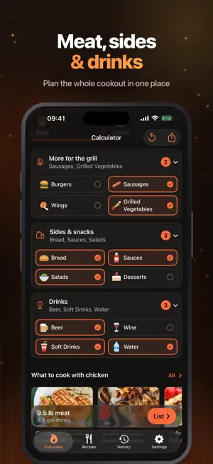 BBQ Meat Calculator & Recipes screenshot 4