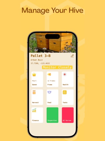 HiveSight: Beekeeping App iPad screenshot