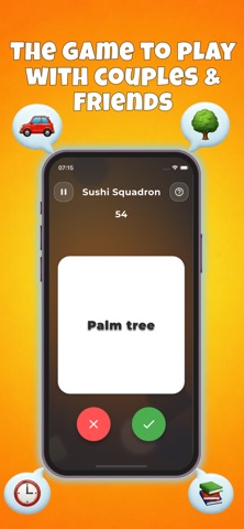 Alias: guess the word game iPhone screenshot