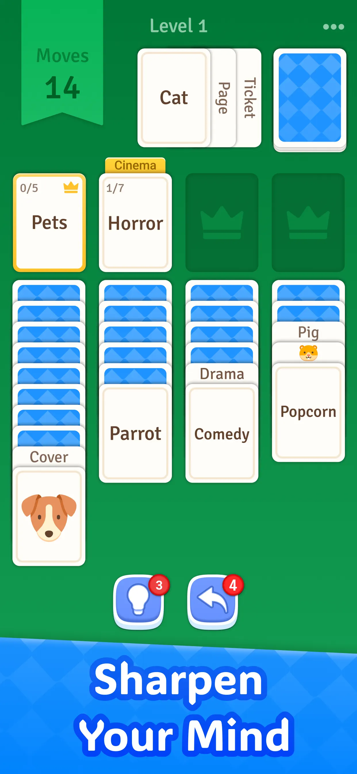 Solitaire Associations Journey screenshot 2