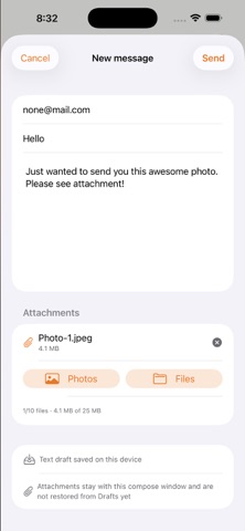 KreativeBirds Email Screenshot 4 of 5