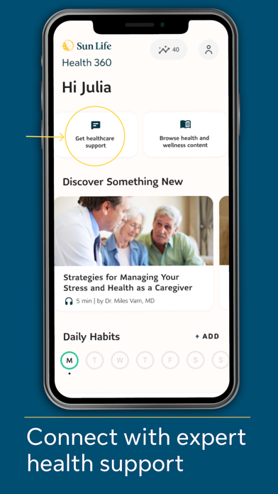 Sun Life Health 360 Screenshot