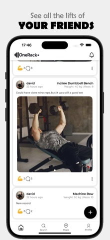 OneRack: Strength Log Screenshot 1 of 8