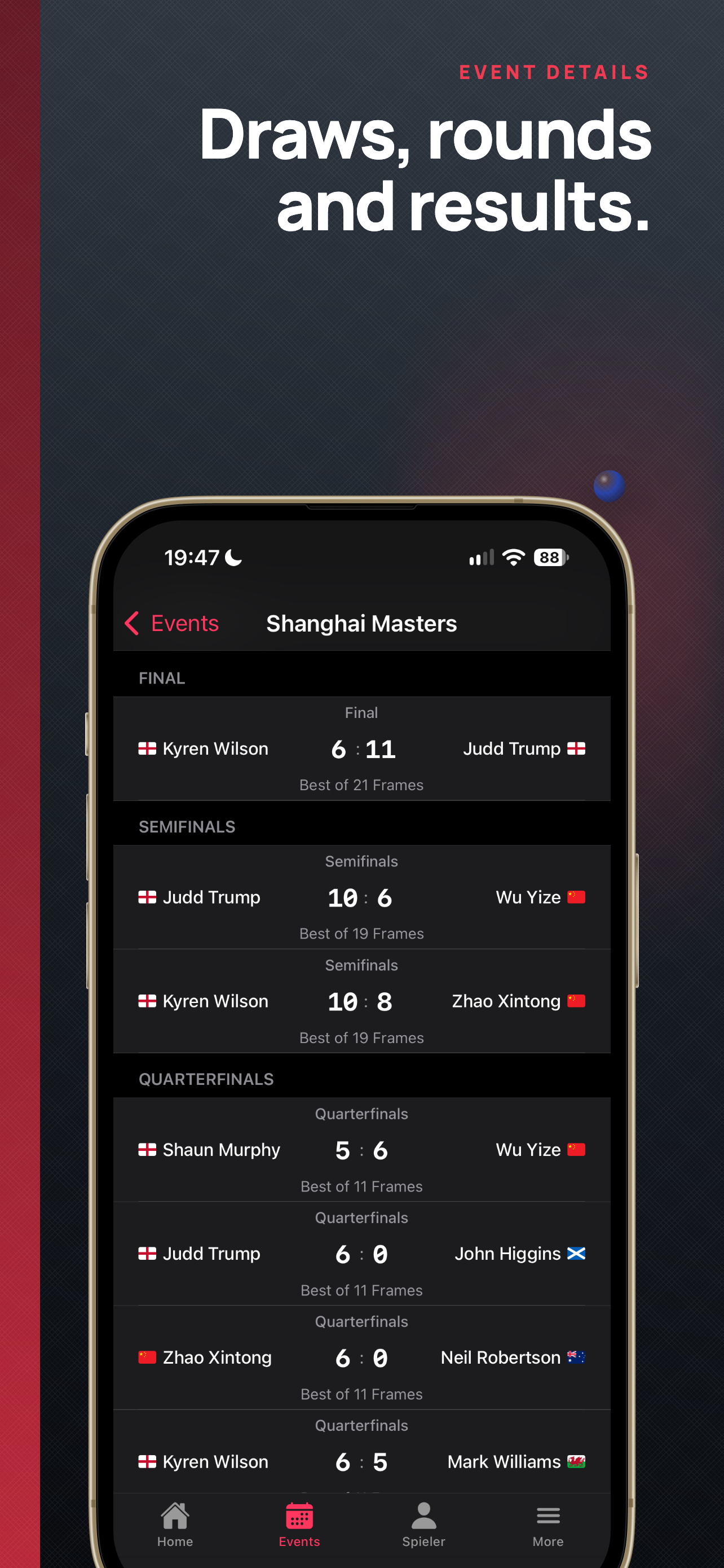 Snooker Stats screenshot 4