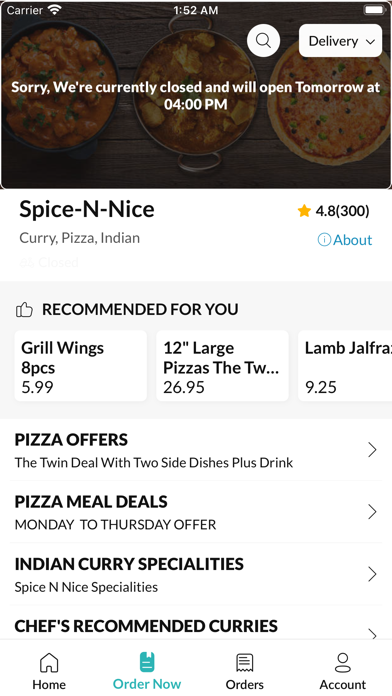 Spice N Nice London Screenshot