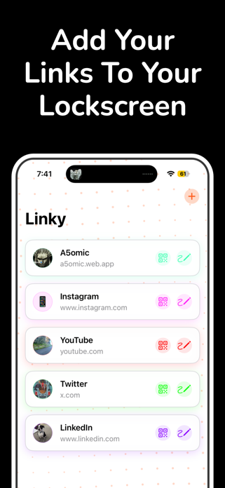Linky: Connect & Share Screenshot 1 of 5