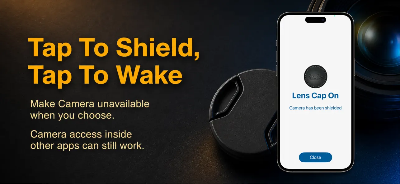 Lens Cap: Lock screen blocker Screenshot 2