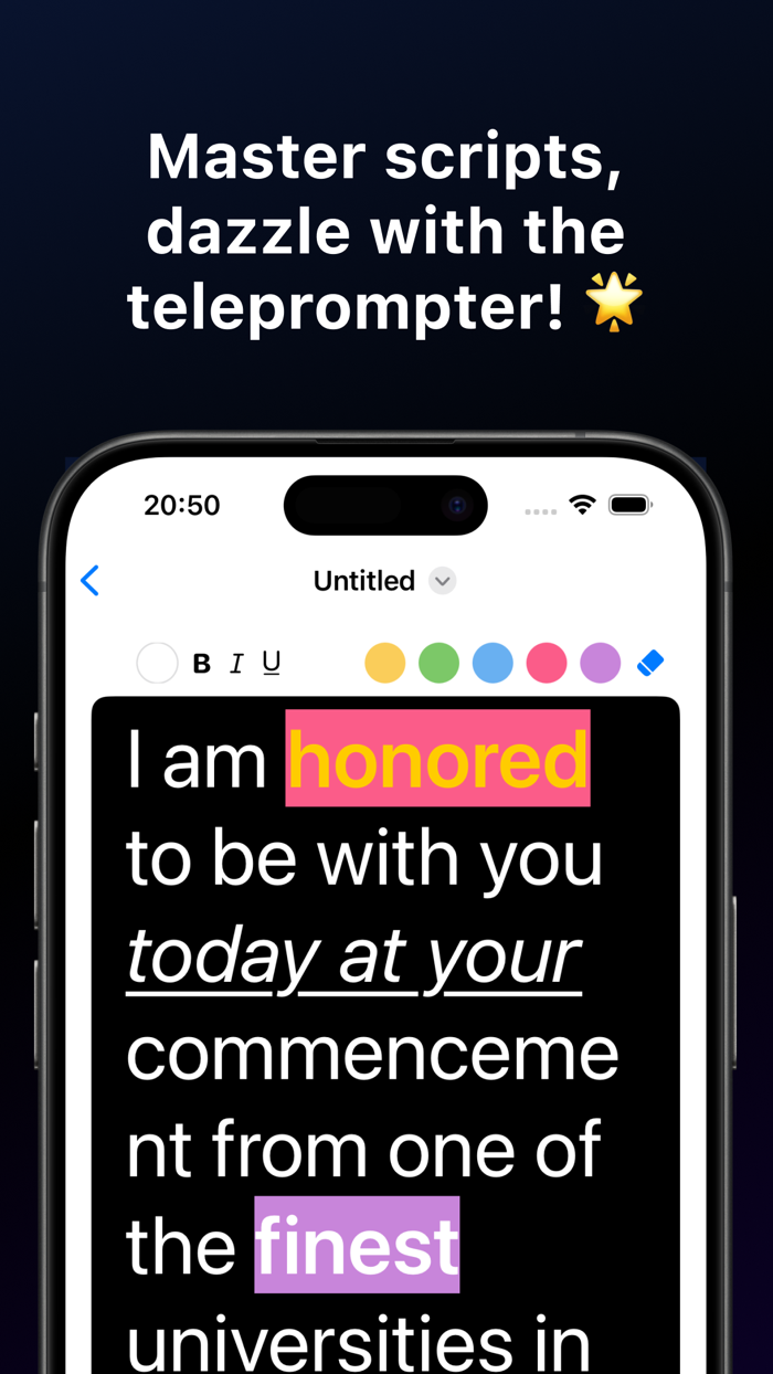 Spatial Teleprompter