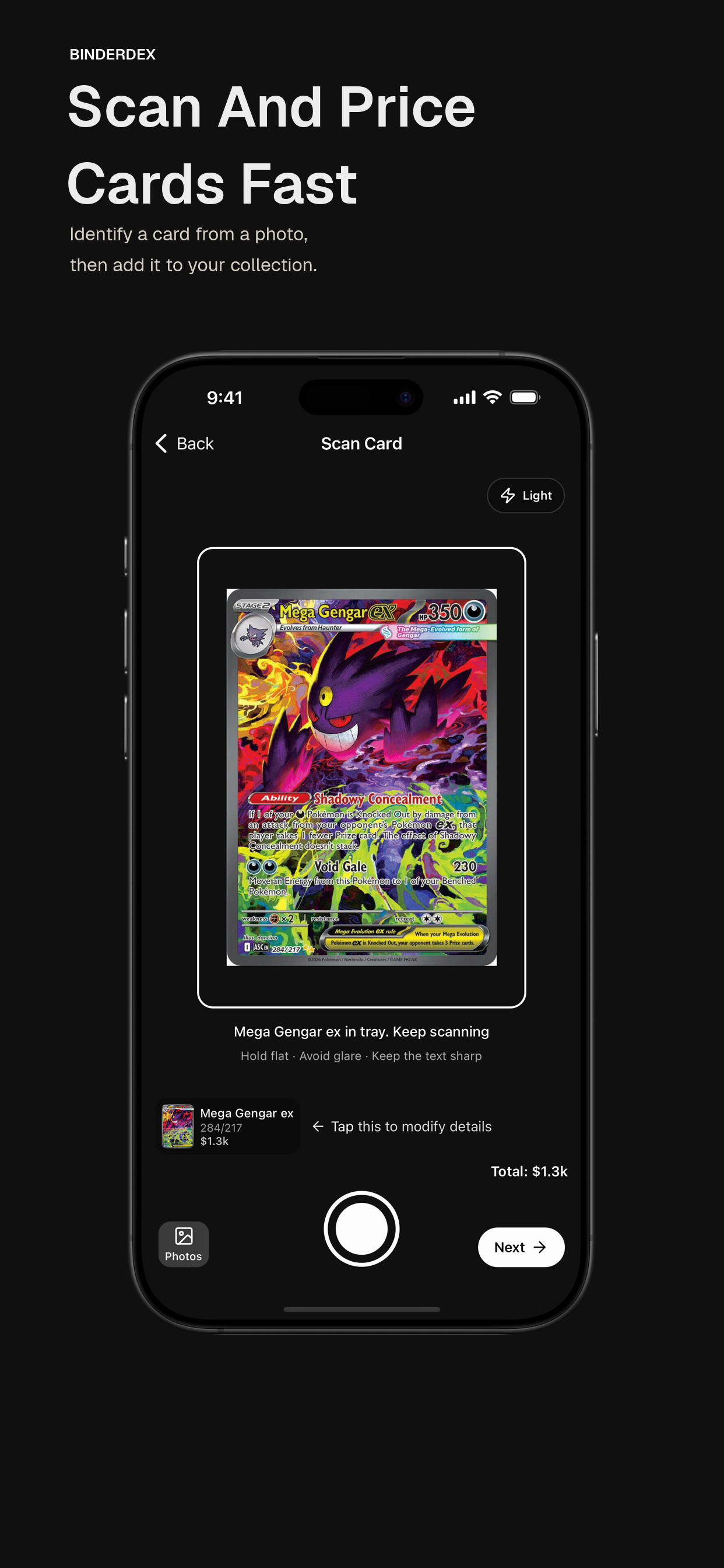 BinderDex: TCG Card Scanner screenshot 2
