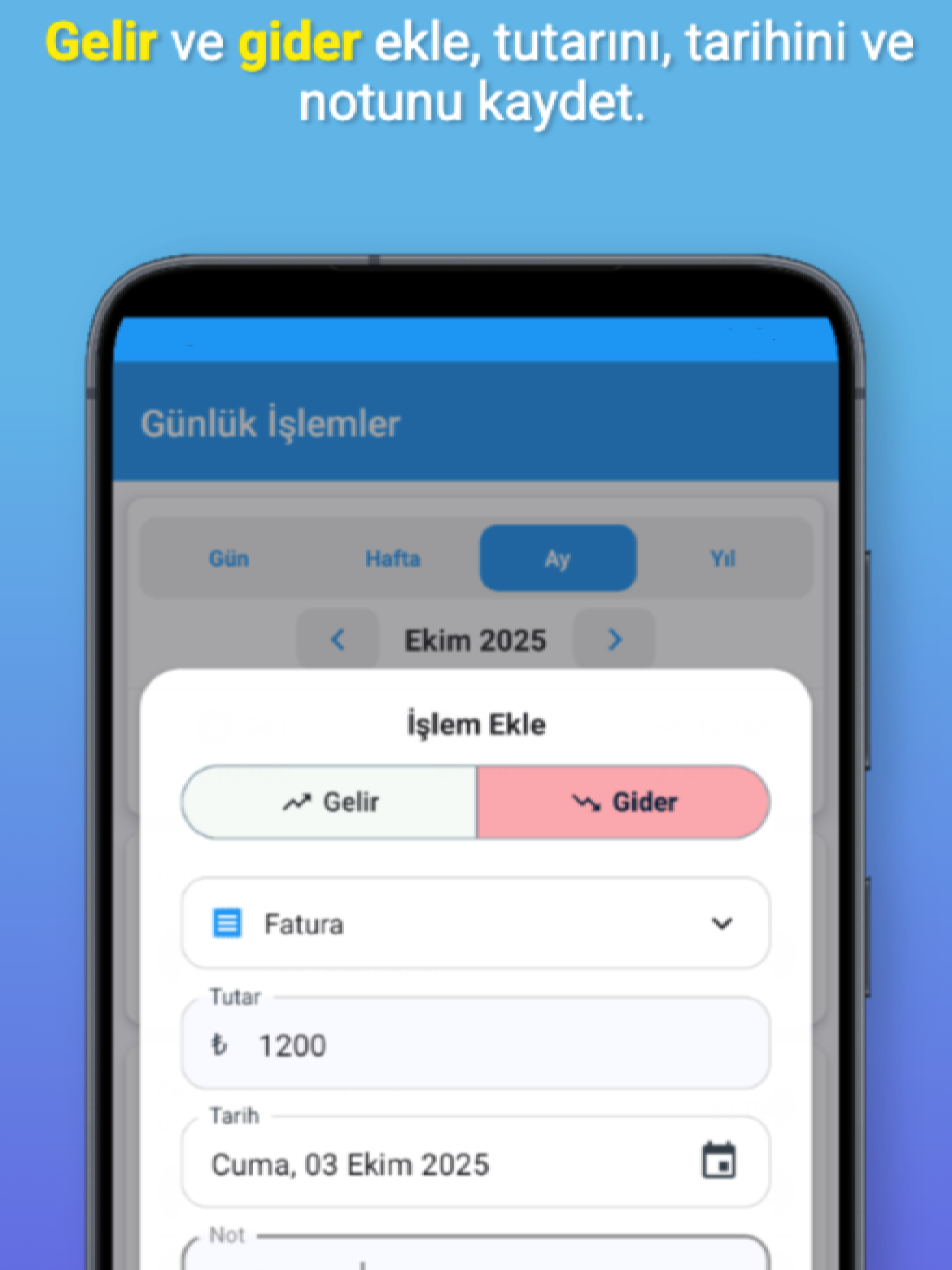 Wallet Watcher - Para Yönetimi
