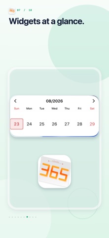 Dynamic Calendar iPhone screenshot